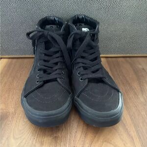 Black High-Top Men's Sneakers